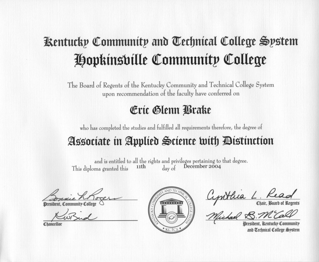 Associate degree